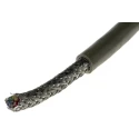 Alpha Wire Pro-Tekt Series Shielded Multicore Data Cable 2 Pairs 8 Cores 100 m Grey PVC Sheath 300V B953084 GE033