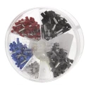 SES Sterling Bootlace Ferrule Crimp Terminal Kit with Copper Contacts, Assorted Sizes, Model 6490810000