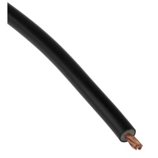 Staubli Black Hook Up Wire 17 AWG 259x0.07 mm Core Strands 25 m 1.5 kV Voltage 70°C Max Operating Temperature 175-7470