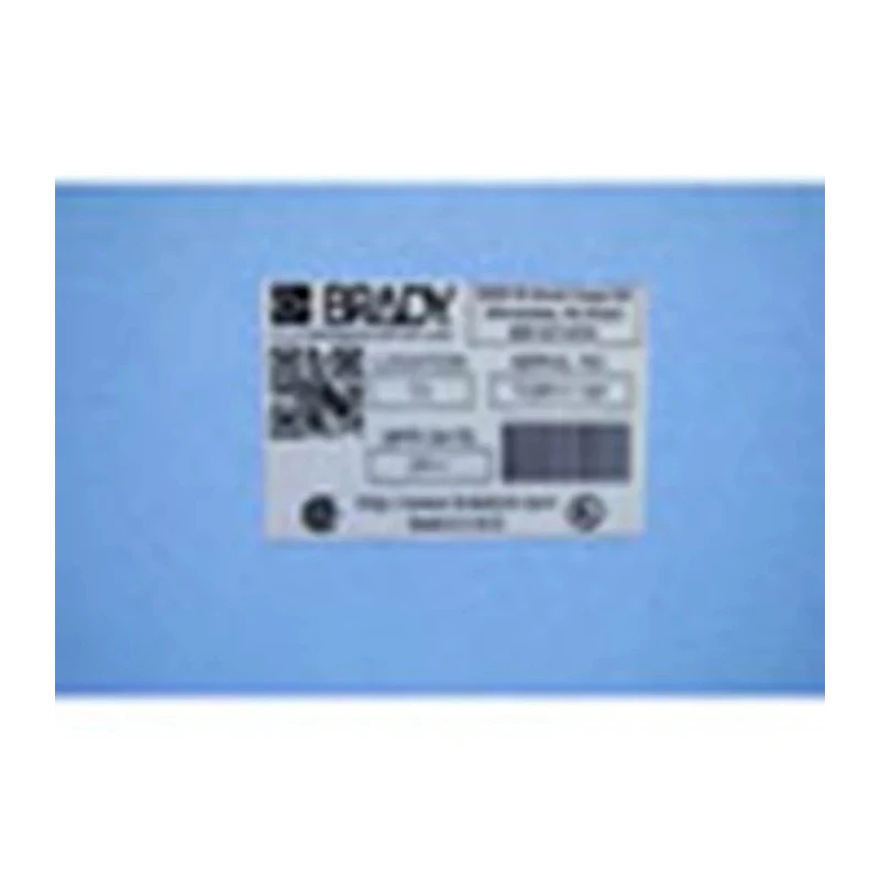 Brady Silver Label Roll, Metallised Polyester Material, 76.2 mm Width, 50.8 mm Length, 500 Labels Per Roll B33-19-434