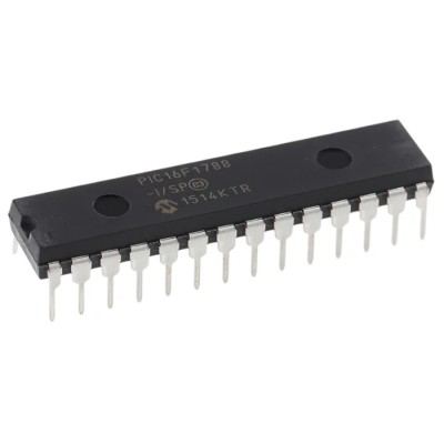 Microchip 8-bit PIC16F1788-I/SP Microcontroller 32 MHz FLASH 28-Pin SPDIP