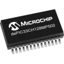 Microchip dsPIC Microprocessor 16 bit MCU DSP 200 MHz 28-Pin SSOP dsPIC33CH128MP508
