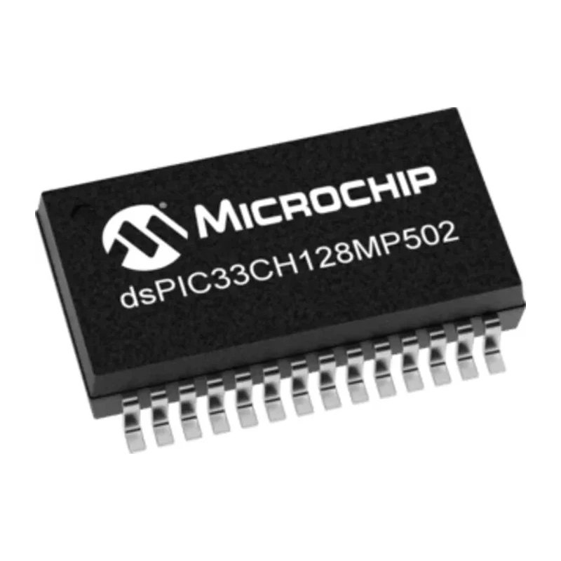 Microchip dsPIC Microprocessor 16 bit MCU DSP 200 MHz 28-Pin SSOP dsPIC33CH128MP508