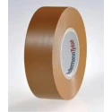 HellermannTyton Brown Electrical Tape 19mm x 20m, 40kV Dielectric Strength, Operating 710-00158 HTAPE-FLEX15-19x20-PVC-BN
