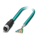Phoenix Contact Cat5 Ethernet Cable Shielded Two Core Blue Polyurethane Jacket 10 m NBC- 10.0-94B/FS SCO US
