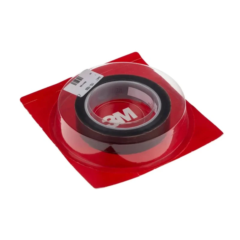3M Brown PTFE Tape Silicone Adhesive 25mm Width 0.09mm Thickness 33m Length Operating -54°C to 260°C 5490 - 25 MM (21763)