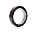 3M Brown PTFE Tape Silicone Adhesive 25mm Width 0.09mm Thickness 33m Length Operating -54°C to 260°C 5490 - 25 MM (21763)