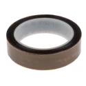 3M Brown PTFE Tape Silicone Adhesive 25mm Width 0.09mm Thickness 33m Length Operating -54°C to 260°C 5490 - 25 MM (21763)
