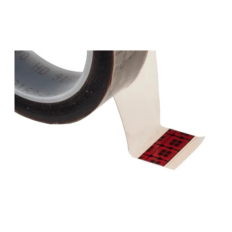 3M Brown PTFE Tape Silicone Adhesive 25mm Width 0.09mm Thickness 33m Length Operating -54°C to 260°C 5490 - 25 MM (21763)