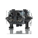 EAO Modular Push Button Contact Block 10A Screw Terminals 500V AC 2 NC 704.910.4