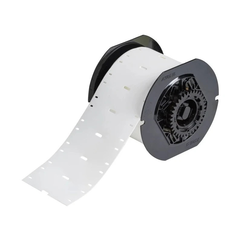 Brady White Cable Marker Label Printer Tape 75 mm Label Length 25 mm Label Width B33-75x25-7643-WT