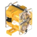 EAO Modular Switch Contact Block 500V SPDT Screw Terminal 10A 37mm x 29mm x 23mm 704.900.3B