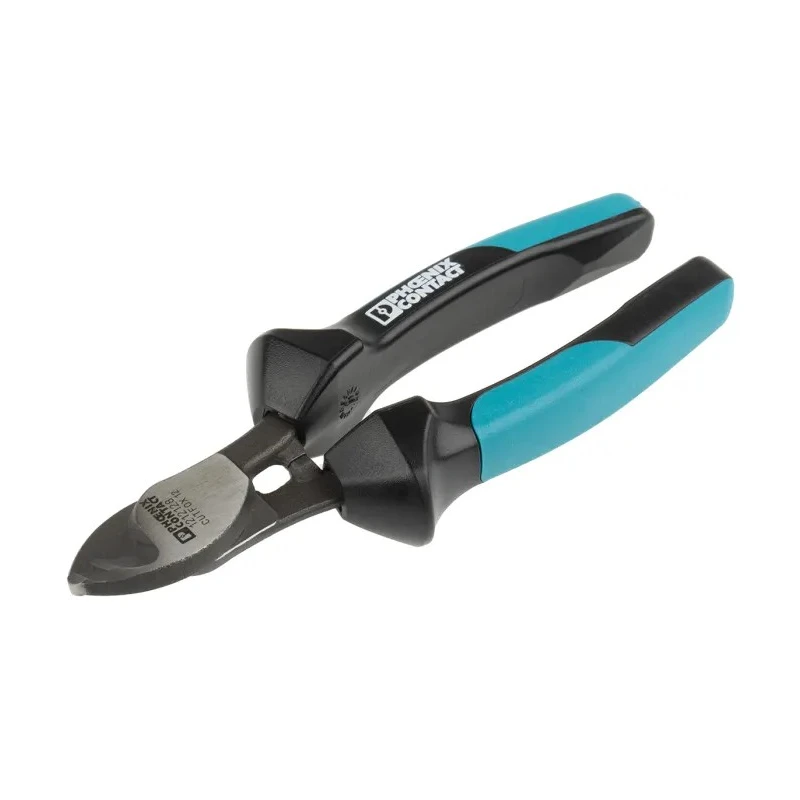 Phoenix Contact Cable Cutter Flush Cut Type, Aluminium and Copper Wire Cutting, Rubber Grip, Plastic Handle 165mm 1212128