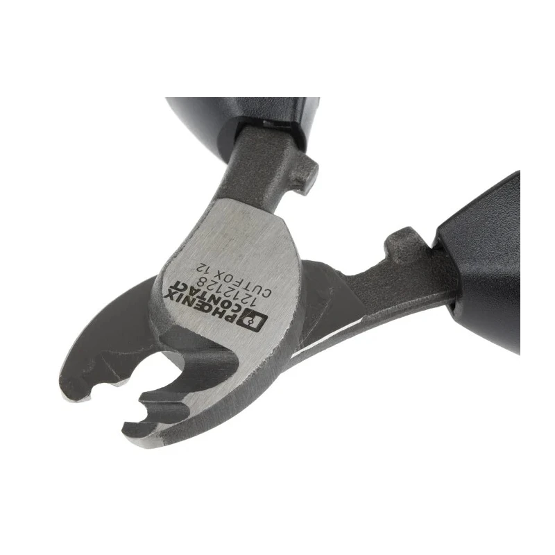 Phoenix Contact Cable Cutter Flush Cut Type, Aluminium and Copper Wire Cutting, Rubber Grip, Plastic Handle 165mm 1212128