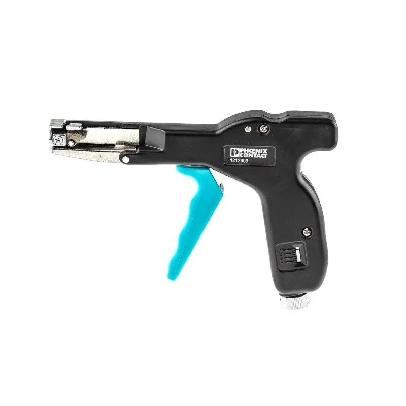 Phoenix Contact Cable Tie Gun Metal Tool for 2.2 to 4.8 mm Cable Tie Capacity 1212609