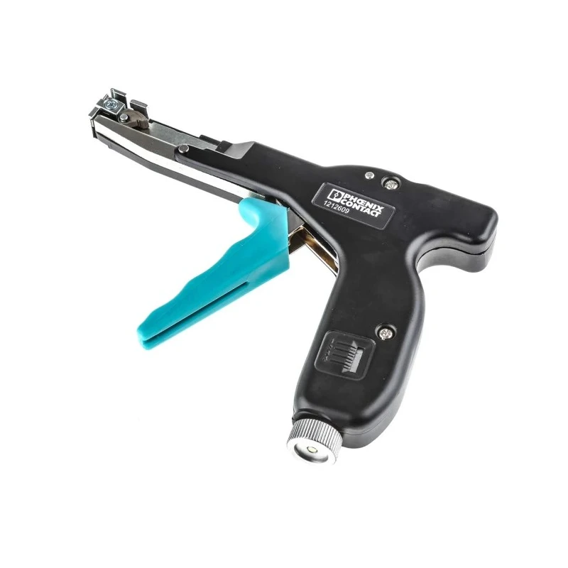 Phoenix Contact Cable Tie Gun Metal Tool for 2.2 to 4.8 mm Cable Tie Capacity 1212609