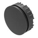 EAO Modular Switch Cap Black Plastic for Use with Series 4 Switch 704.964.8