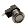 RS PRO Push Button Switch Latching Panel Mount 19.1 mm Cutout SPST IP67 12 V dc 250 V ac 175-8033