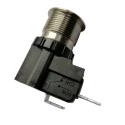 RS PRO Push Button Switch Latching Panel Mount 19.1 mm Cutout SPST IP67 12 V dc 250 V ac 175-8033