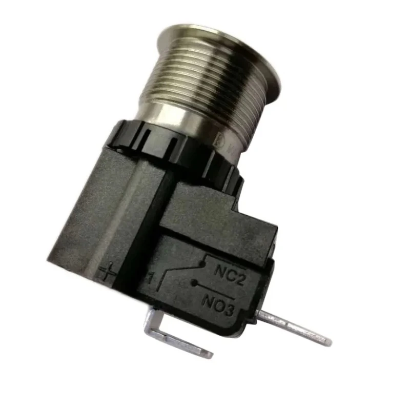 RS PRO Push Button Switch Latching Panel Mount 19.1 mm Cutout SPST IP67 12 V dc 250 V ac 175-8033