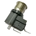 RS PRO Illuminated Push Button Switch, Latching Operation, Panel Mount, 19.1 mm Cutout, SPST Contact, White LED 175-8034