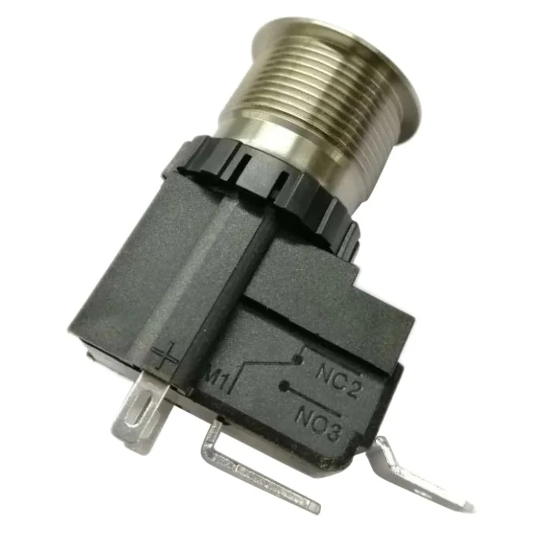 RS PRO Illuminated Push Button Switch, Latching Operation, Panel Mount, 19.1 mm Cutout, SPST Contact, White LED 175-8034