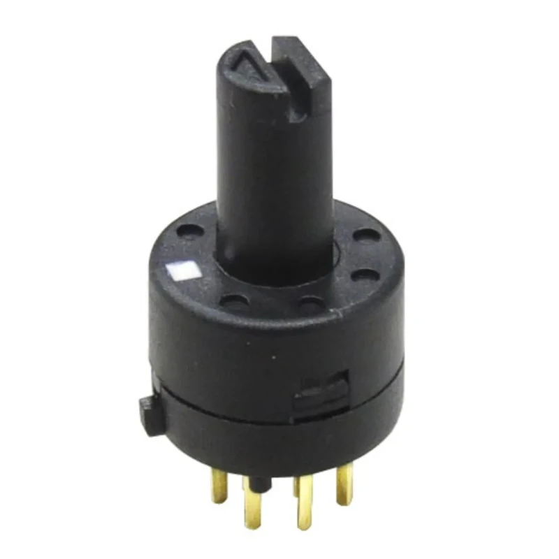 RS PRO Rotary Switch, 500mA, Nylon Housing, PCB Mount, Solder Terminals, 48V DC, 90° Angle of Throw 175-8149