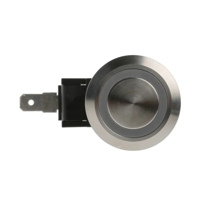 RS PRO Illuminated Push Button Switch Latching, Panel Mount, 22.2 mm Cutout, SPST, White LED, IP67, 250 V ac 175-8215