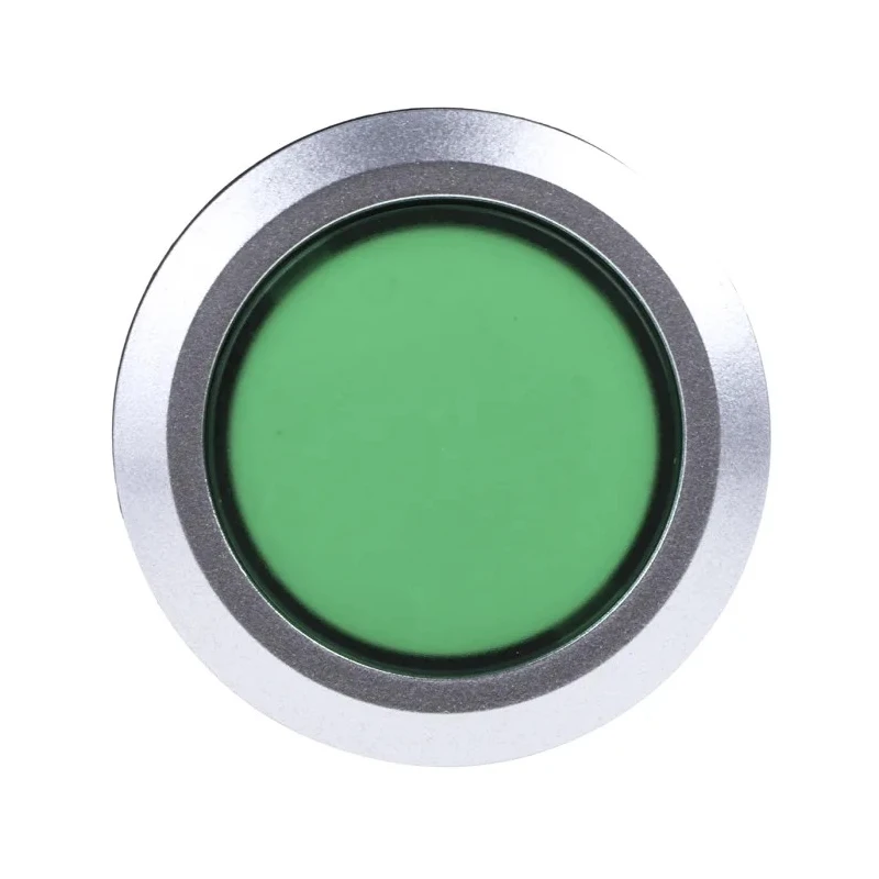 RS PRO Illuminated Momentary Push Button Switch, Panel Mount, 22.2 mm Cutout, SPDT, Green LED, IP65, 250 V AC 175-8231