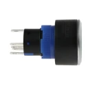 RS PRO Illuminated Momentary Push Button Switch, Panel Mount, 22.2 mm Cutout, SPDT, Green LED, IP65, 250 V AC 3, 5A 175-8233