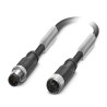 Phoenix Contact Male 5 Way Straight to Female 5 Way Straight Sensor Actuator Cable 3 m 48V IEC 61076-2-101 1500910