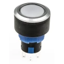 RS PRO Illuminated Push Button Switch, Momentary, Panel Mount, 22.2 mm Cutout, SPDT Contact, Red LED, IP65, 250 V 175-8298