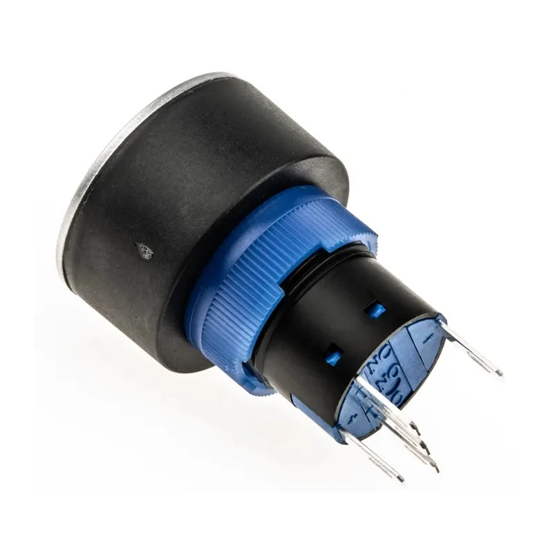 RS PRO Illuminated Push Button Switch, Momentary, Panel Mount, 22.2 mm Cutout, SPDT Contact, Red LED, IP65, 250 V 175-8298