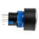 RS PRO Illuminated Push Button Switch, Momentary, Panel Mount, 22.2 mm Cutout, SPDT Contact, Red LED, IP65, 250 V 175-8298