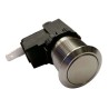 RS PRO Push Button Switch, Momentary, Panel Mount, 19.1 mm Cutout, SPST, IP67, 36 V DC 250 V AC 175-8365