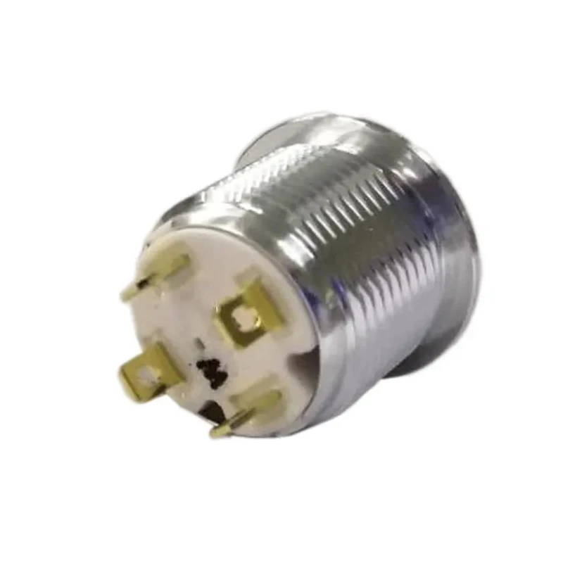 RS PRO Illuminated Push Button Switch, Momentary, Panel Mount, 16 mm Cutout, SPST, White LED, IP67, 36 V DC 175-8454