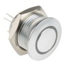 RS PRO Illuminated Momentary Push Button Switch Panel Mount SPST RGB LED IP67 36 V DC 175-8470
