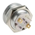 RS PRO Illuminated Momentary Push Button Switch Panel Mount SPST RGB LED IP67 36 V DC 175-8470
