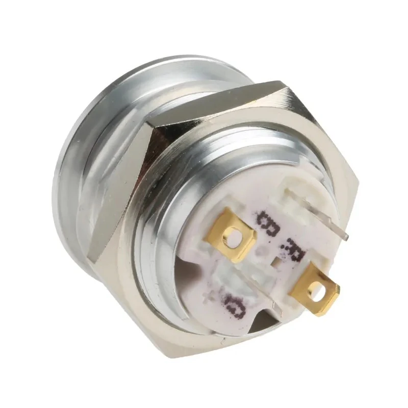 RS PRO Illuminated Momentary Push Button Switch Panel Mount SPST RGB LED IP67 36 V DC 175-8470