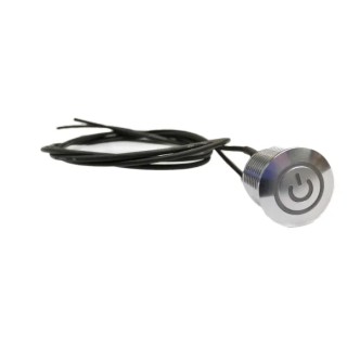 RS PRO Push Button Switch Momentary Panel Mount SPST IP67 16 mm Cutout 36 V dc 175-8475