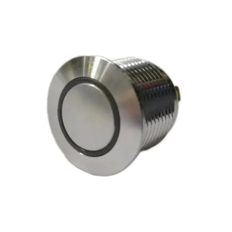 RS PRO Illuminated Momentary Push Button Switch, Panel Mount, 16 mm Cutout, SPST, Yellow LED, IP67, 36 V dc 175-8533