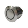 RS PRO Illuminated Momentary Push Button Switch, Panel Mount, 16 mm Cutout, SPST, Yellow LED, IP67, 36 V dc 175-8533