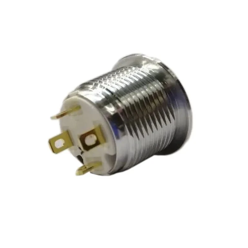 RS PRO Illuminated Momentary Push Button Switch, Panel Mount, 16 mm Cutout, SPST, Yellow LED, IP67, 36 V dc 175-8533