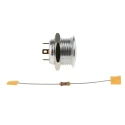 RS PRO Illuminated Push Button Switch Momentary Panel Mount SPST Red LED 16 mm Cutout IP67 36 V dc 175-8532
