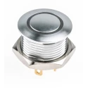 RS PRO Illuminated Momentary Push Button Switch, Panel Mount, 16 mm Cutout, SPST, Red LED, IP67, 36 V dc 175-8534