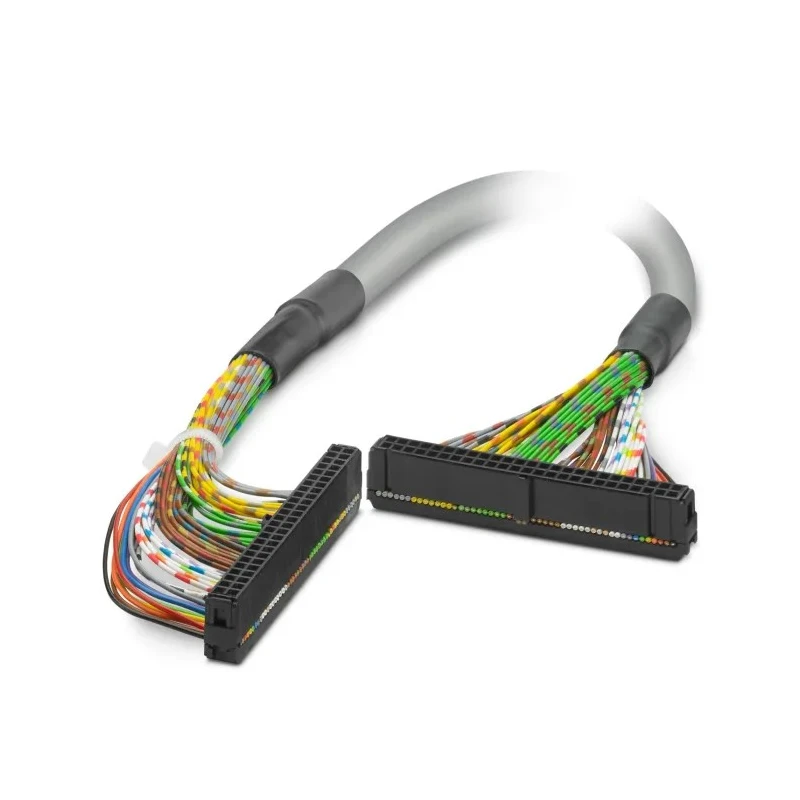 Phoenix Contact FLK 50/EZ-DR/50/KONFEK Series Cable for Use with DCS, PLC 30V AC Supply Voltage 0.5m Length 2289065