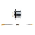 RS PRO Illuminated Momentary Push Button Switch, Panel Mount, 16 mm Cutout, SPST, Green and Red LED, IP67, 36 V dc 175-8556