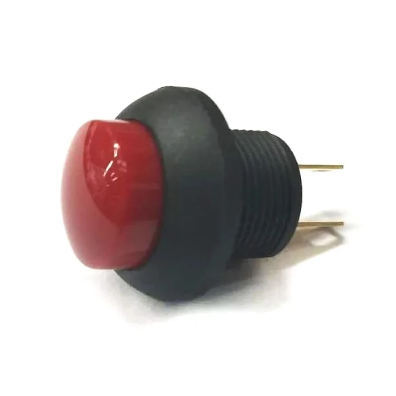 RS PRO Push Button Switch Momentary Panel Mount SPST IP67 36 V dc 13.6 mm Cutout 175-8607
