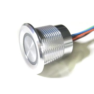 RS PRO Illuminated Momentary Piezo Switch IP68 Rated 1A Current, Operating Temp -20 to 65°C IP68