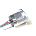 RS PRO Illuminated Momentary Piezo Switch IP68 Rated 1A Current, Operating Temp -20 to 65°C IP68
